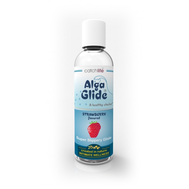 Lubricante Con algas Fresa 100 ml