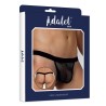 Adalet Man Titan Tanga Rejilla Negro Talla Única