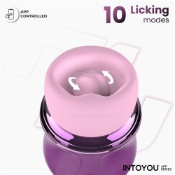 IntoYou Suvi Mimi Boca con lengua, mordida y succión APP USB