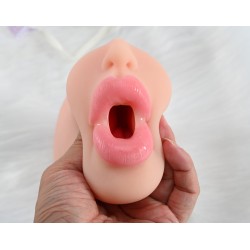 Masturbador Monica Boca, vagina y ano Reutilizable