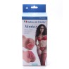 Masturbador Monica Boca, vagina y ano Reutilizable