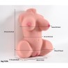 Torso Vagina y Ano 6kg Ruby