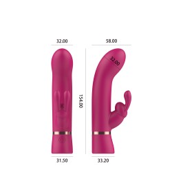 Sins Vibrador Conejito Bespoke 15'40 cm USB Fucsia