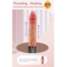 Pene Vibrador, sube y baja y calor 23'50 cm USB
