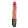 Pene Vibrador, sube y baja y calor 23'50 cm USB