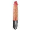 Pene Vibrador, sube y baja y calor 23'50 cm USB