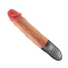 Pene Vibrador, sube y baja y calor 23'50 cm USB