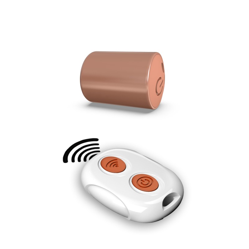 Mini bala recargable con mando