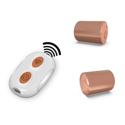 Mini bala recargable con mando