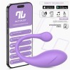Vibrador Huevo Bulby con APP Lila