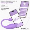 Vibrador Huevo Bulby con APP Lila